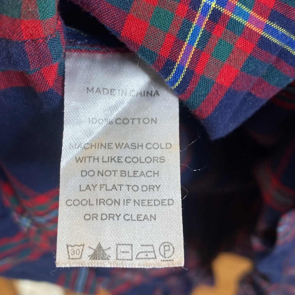 Hill House Home Caroline Navy Tartan Nap Dress Size Small - Picture 4 of 7